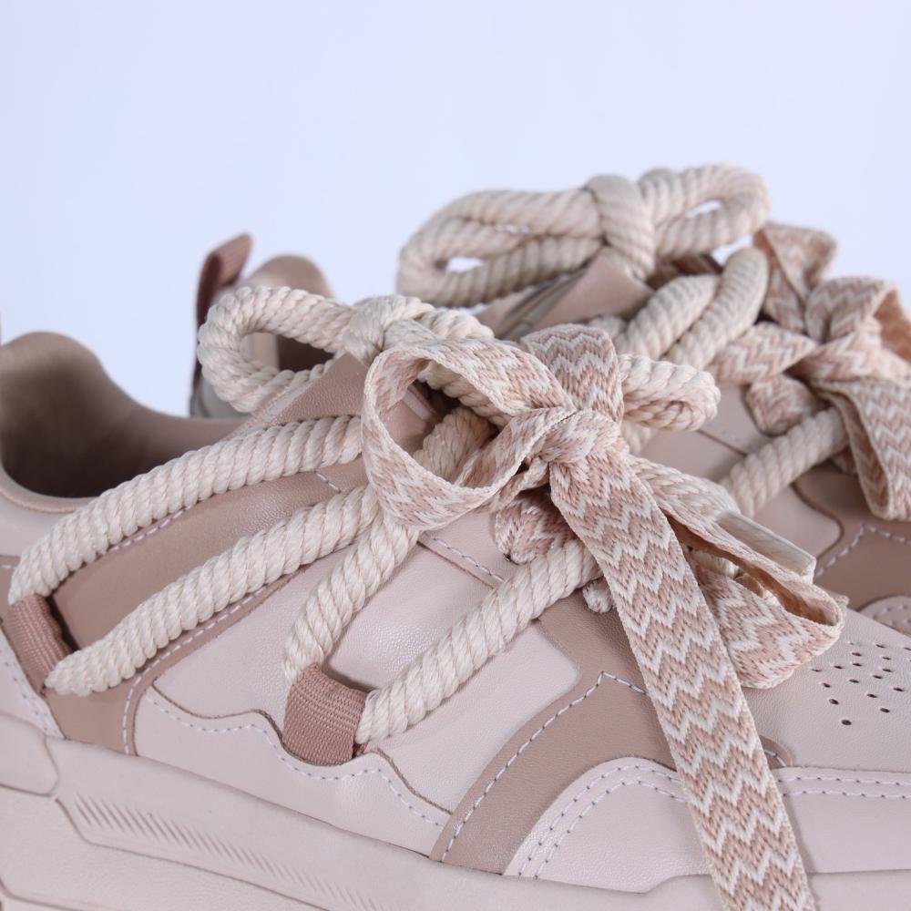 Tênis Ramarim Feminino Casual 25-94204 Creme Creme 4