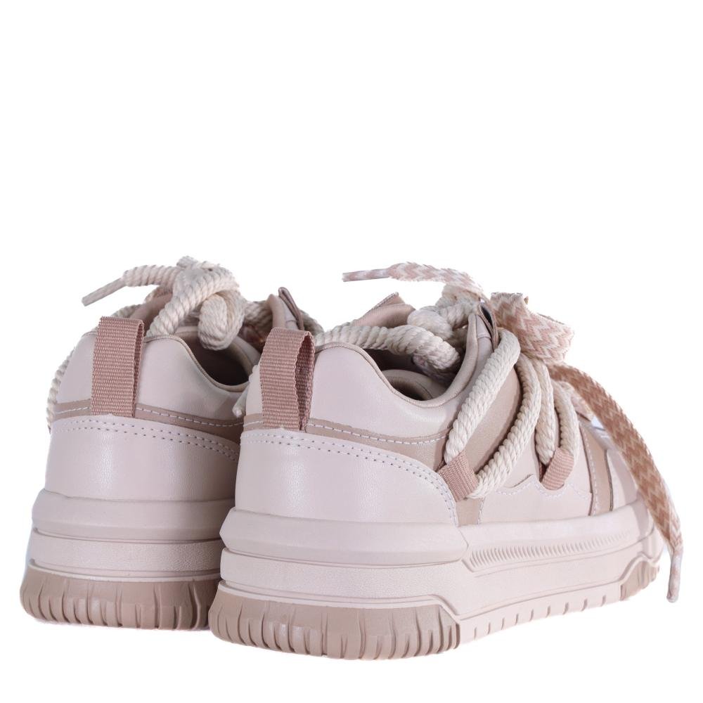 Tênis Ramarim Feminino Casual 25-94204 Creme Creme 5