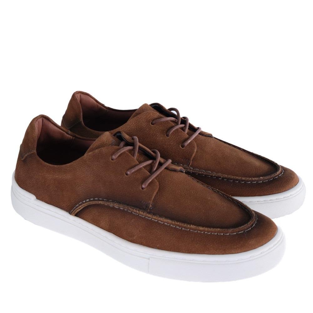 Tênis Masculino Zariff Vof031 Tan Marrom 3
