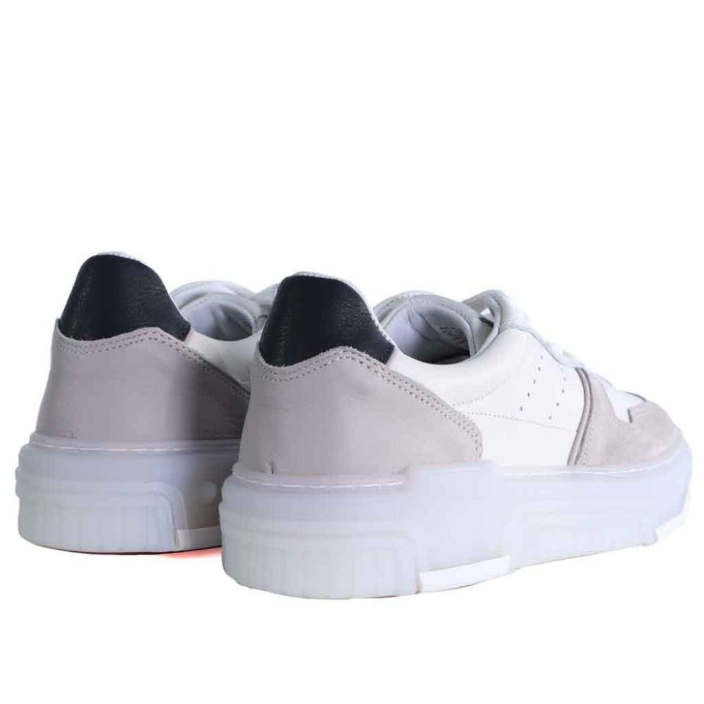 Tênis Masculino Casual Zariff Rck029 Cinza Bege/Cinza 5