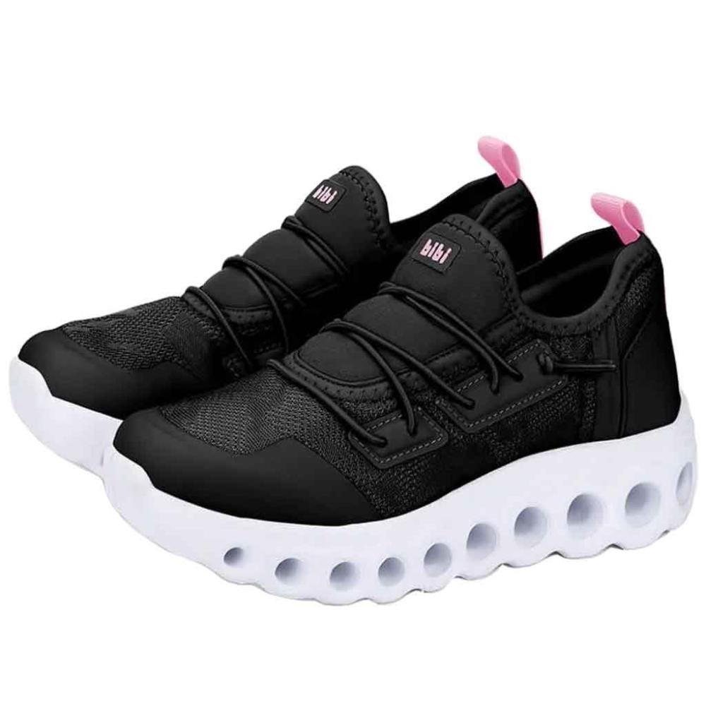 Tênis Infantil Feminino Bibi Roller Celebration 1270017  Preto/Rosa Preto 2