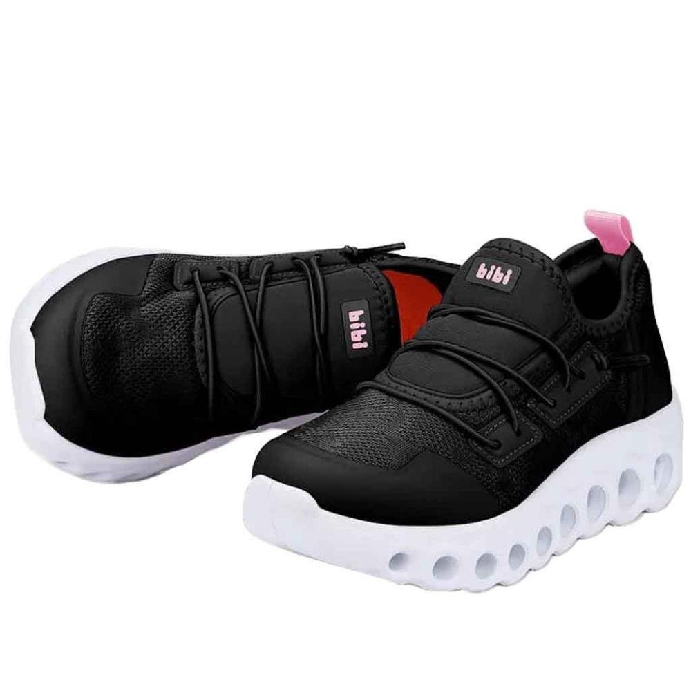 Tênis Infantil Feminino Bibi Roller Celebration 1270017  Preto/Rosa Preto 3