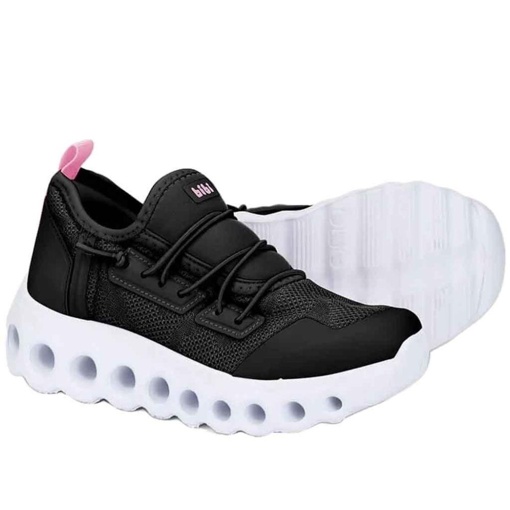 Tênis Infantil Feminino Bibi Roller Celebration 1270017  Preto/Rosa Preto 4