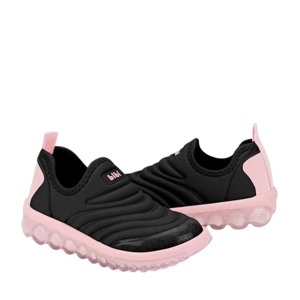 Tênis Infantil Bibi Menina 1155324 Preto/Rosa Preto/Rosa 3