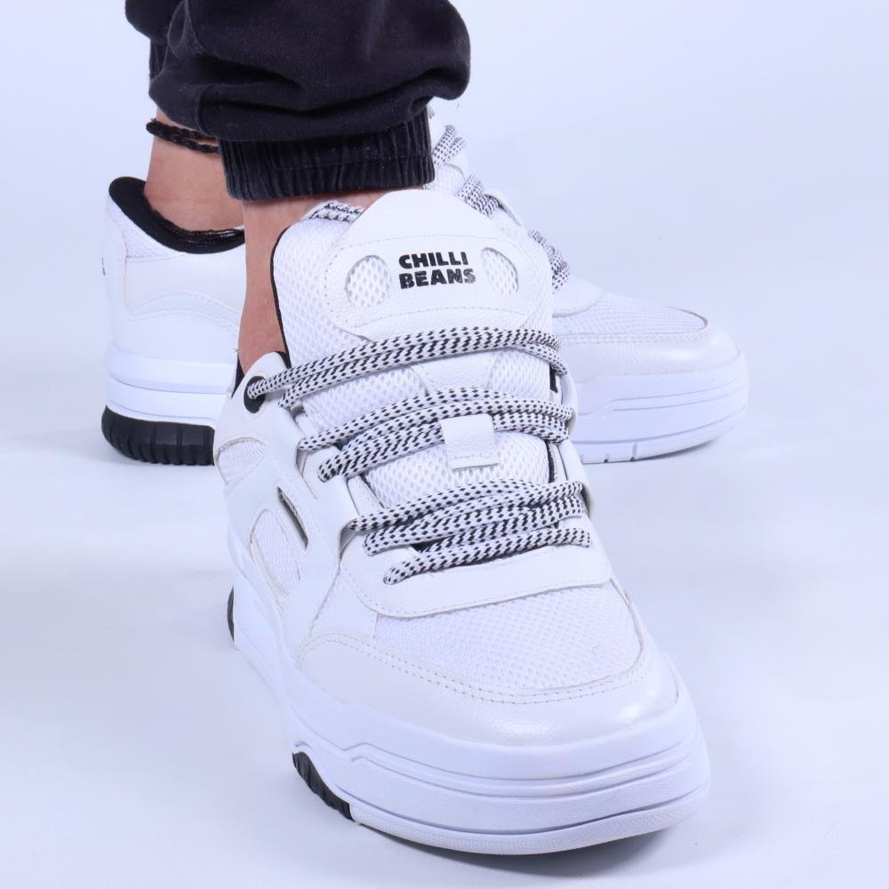 Tênis Masculino Chilli Beans Sneakers 2594665-3 Branco Branco 7