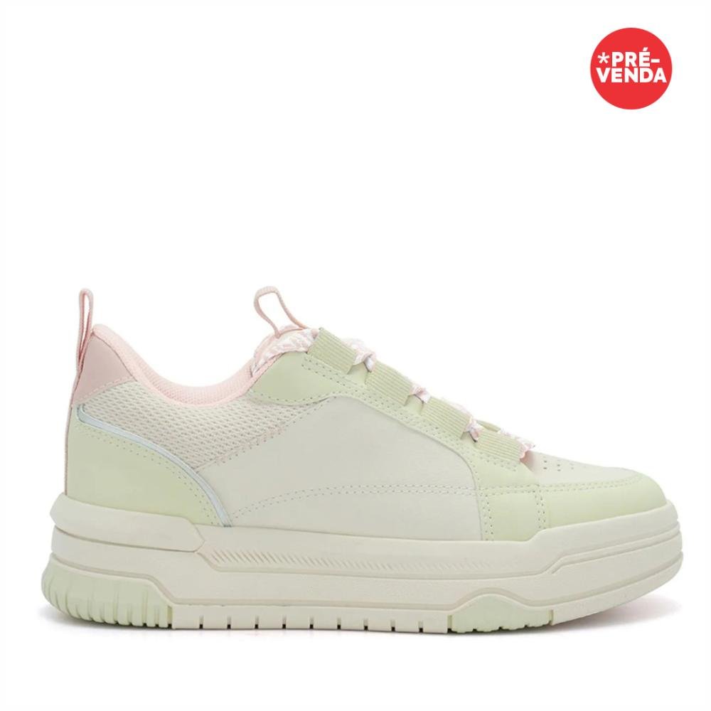 Tênis Feminino Chilli Beans Sneakers 2594601-1 Coconut Salvia Bege 7