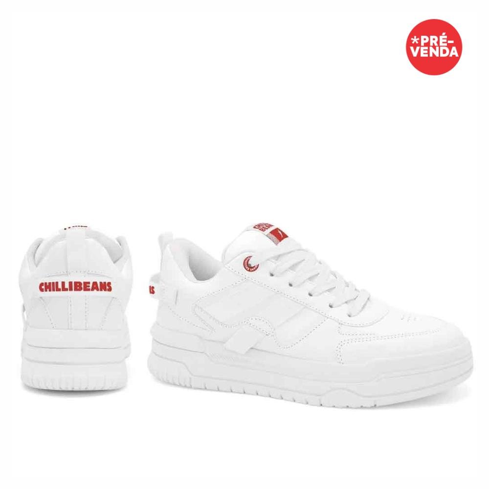 Tênis Masculino Chilli Beans Sneakers 2594664-1 Branco Branco 4