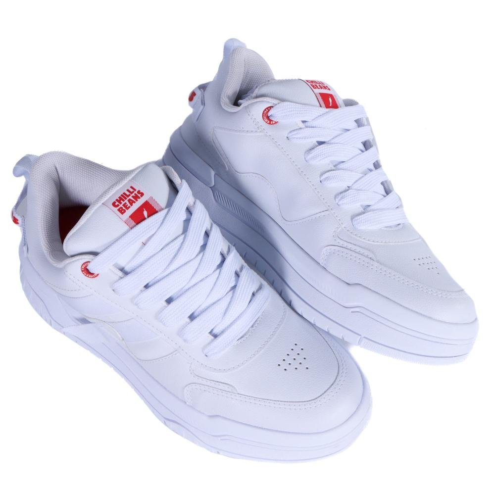 Tênis Masculino Chilli Beans Sneakers 2594664-1 Branco Branco 6