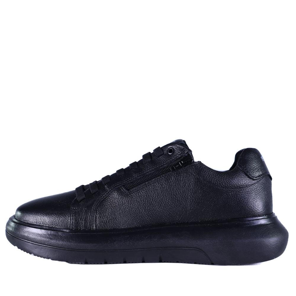 Sapatênis Ferracini Masculino Plataforma 8288-695b Preto Preto 2