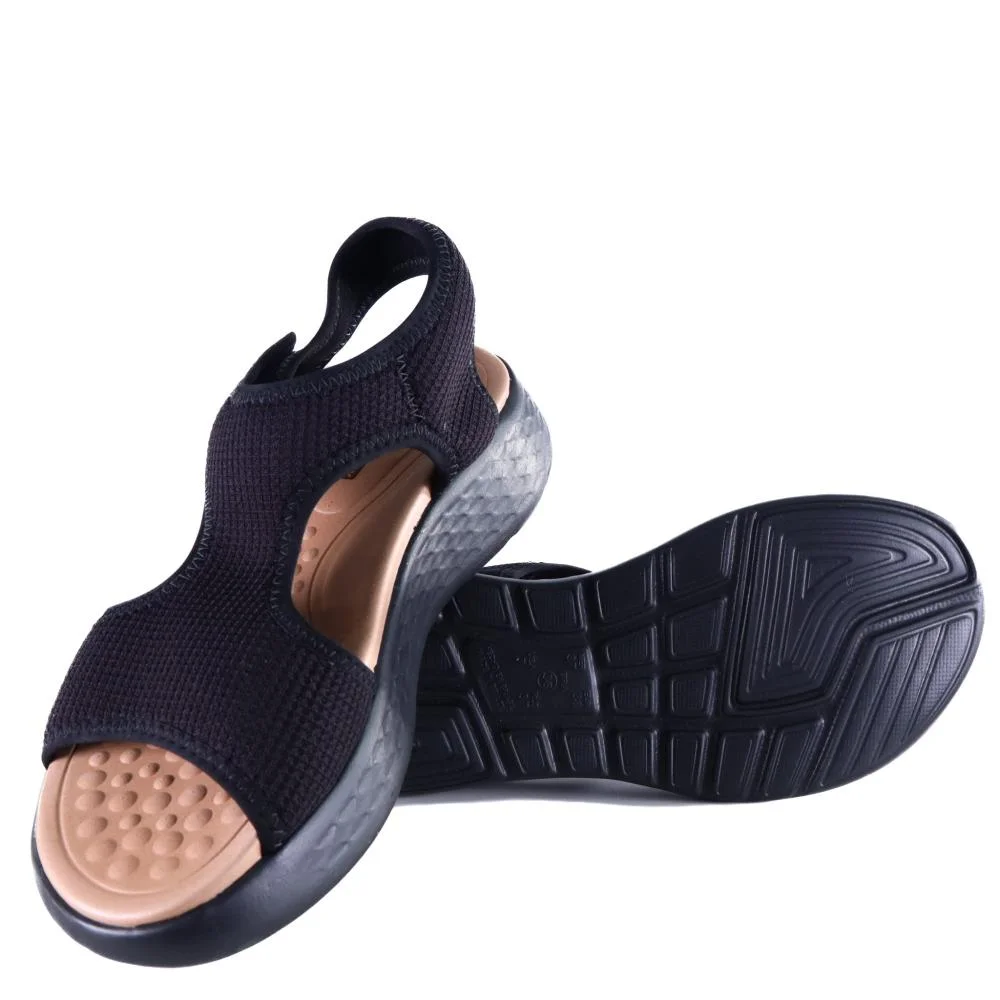 Sandália Comfortflex Feminino 25-47304 Preto Preto 4