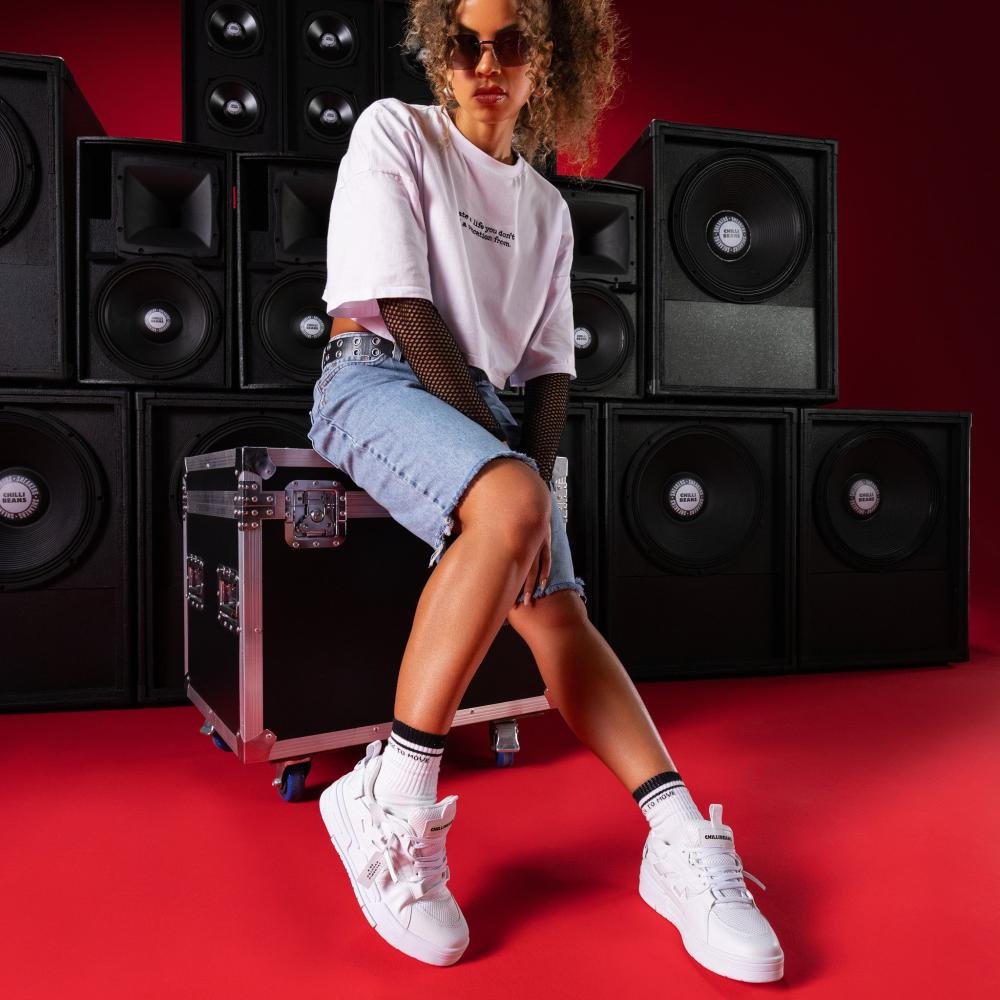 Tênis Feminino Chilli Beans Sneakers 25-89602 Branco Branco 6