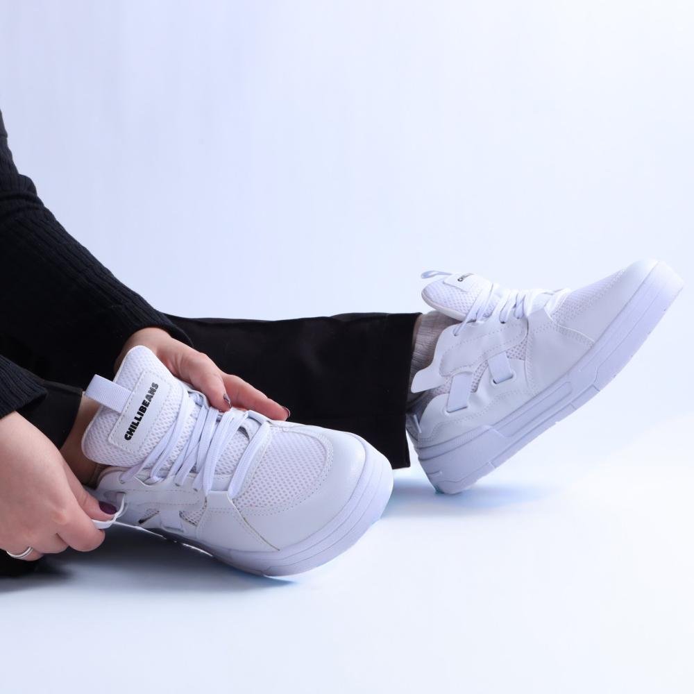 Tênis Feminino Chilli Beans Sneakers 25-89602 Branco Branco 10