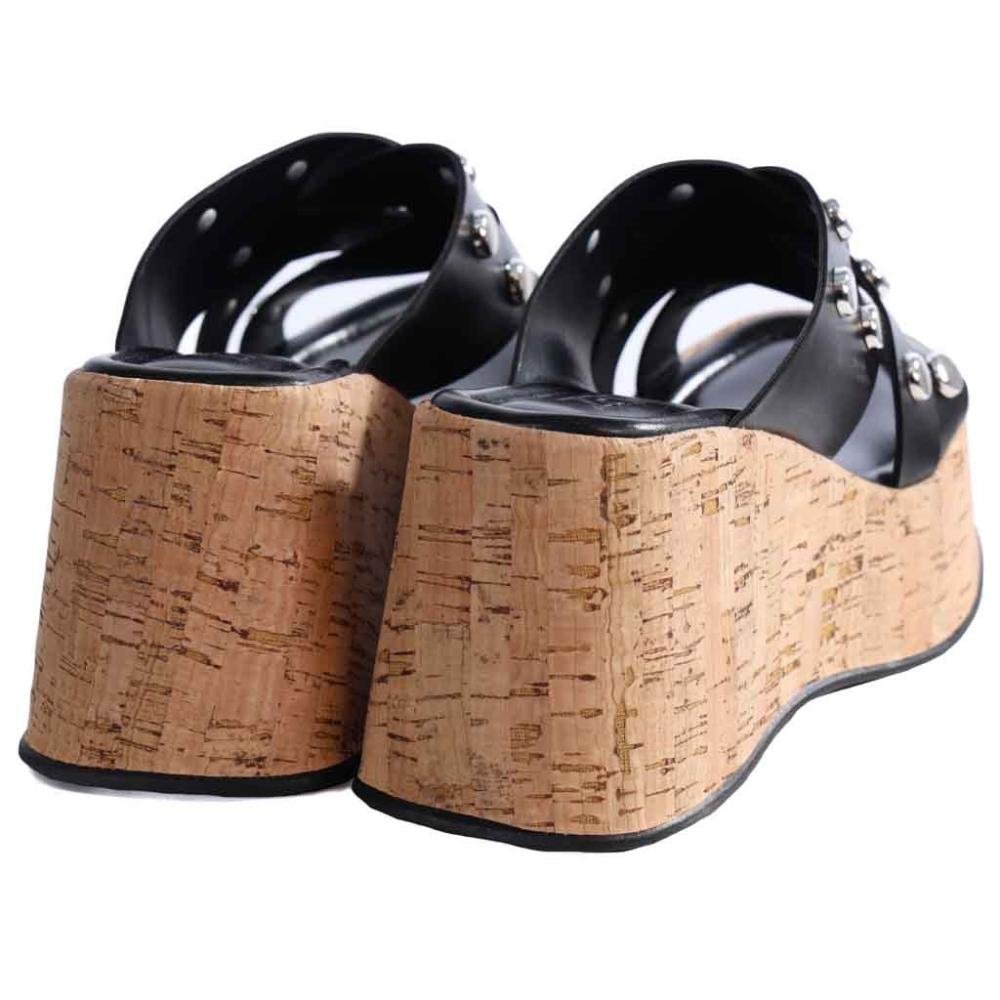 Tamanco Feminino Zariff com Plataforma 50450-91203 Preto Preto 6