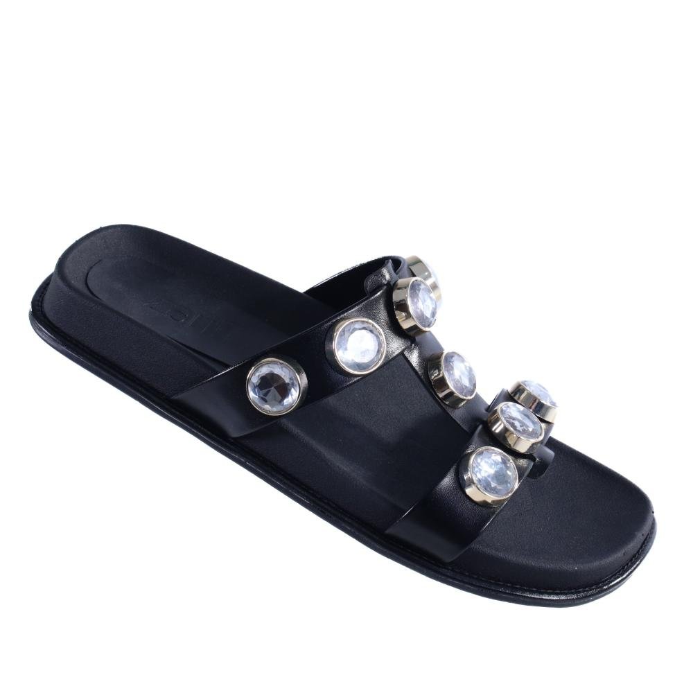 Papete Feminina Zariff 50471-90891 Preto Preto 3