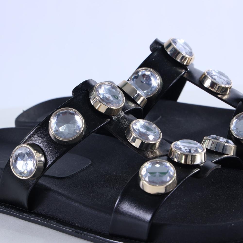 Papete Feminina Zariff 50471-90891 Preto Preto 4
