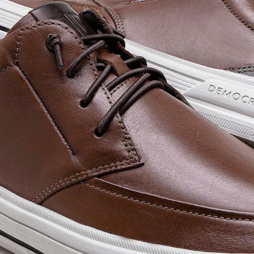 Tênis Masculino Clay Democrata 290302 Conhaque Conhaque 3
