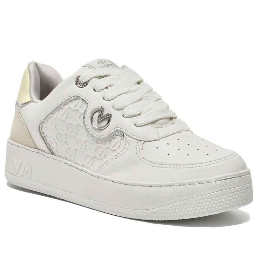Tênis Via Marte Feminino Casual 209-008 Branco/Marfim Branco/Marfim 3