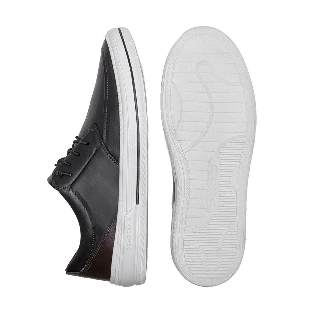 Tênis Masculino Clay Democrata 290302 Preto Preto 4