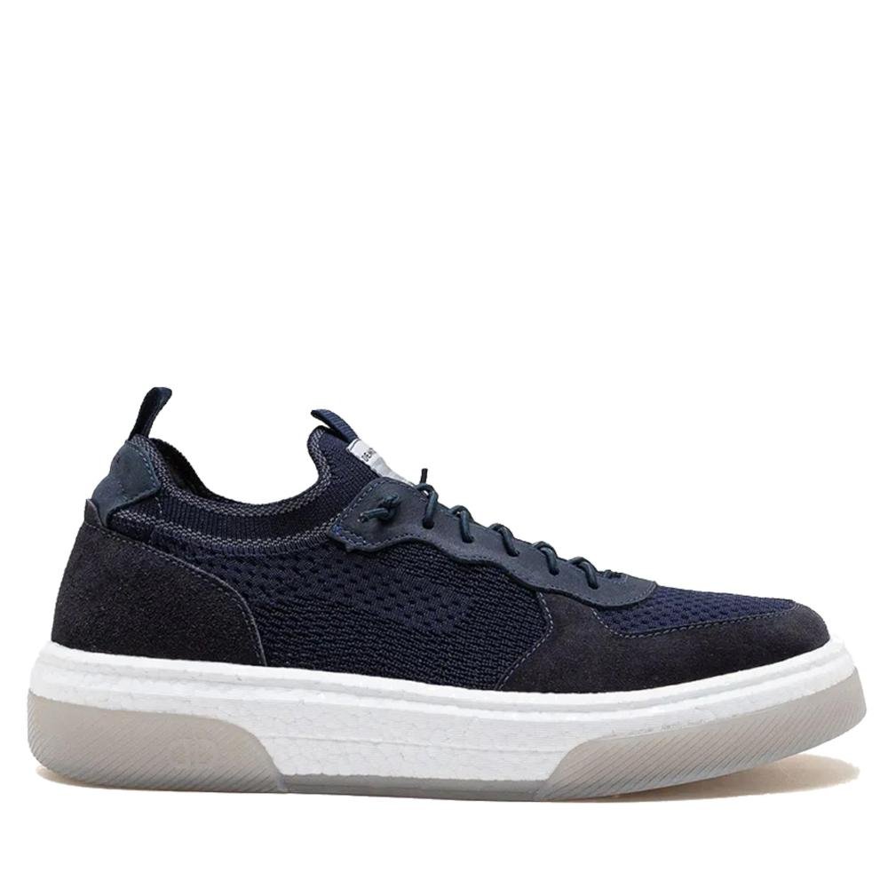 Tênis Masculino Beat Pulse Knit Democrata 623102 Marinho