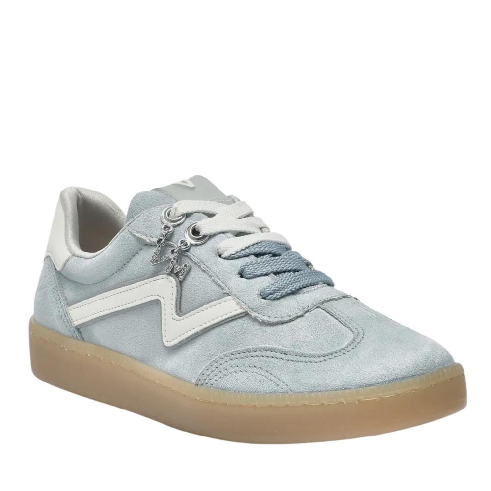 Tênis Feminino Camurça Via Marte 213-014 Azul Azul 2