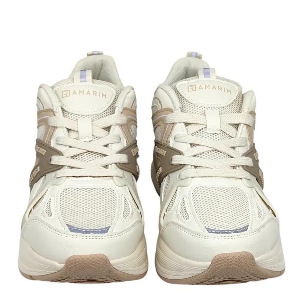 Tênis Feminino Ramarim Fly High 2581131 Coconut Branco/Bege 7