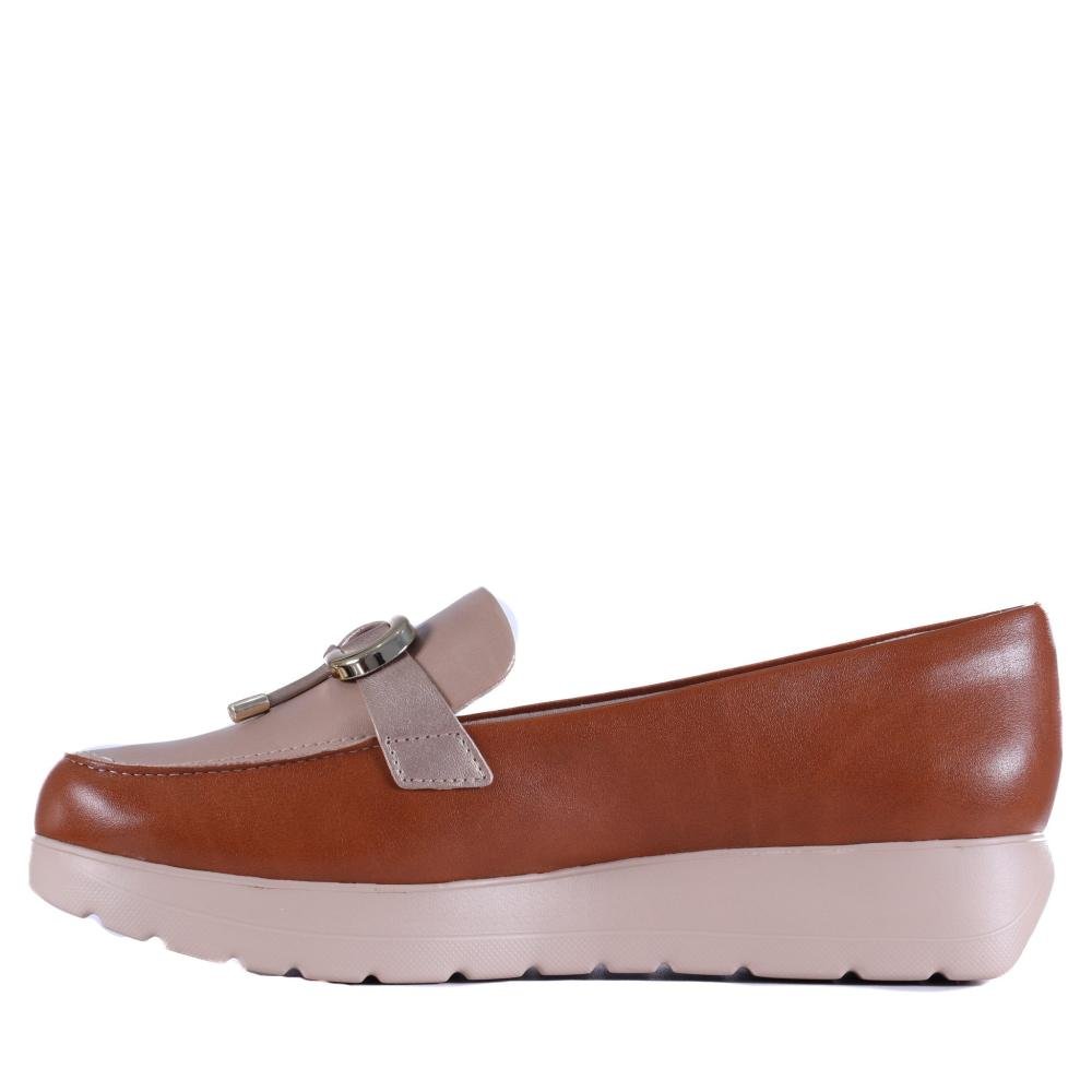 Mocassim Feminino Comfortflex 25-59403 Toffe/Mocca Marrom 2