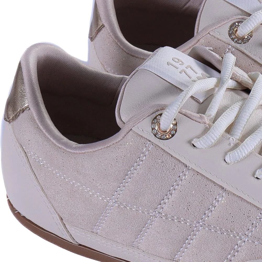 Tênis Feminino Via Marte Casual 309-003 Marfim Marfim 4