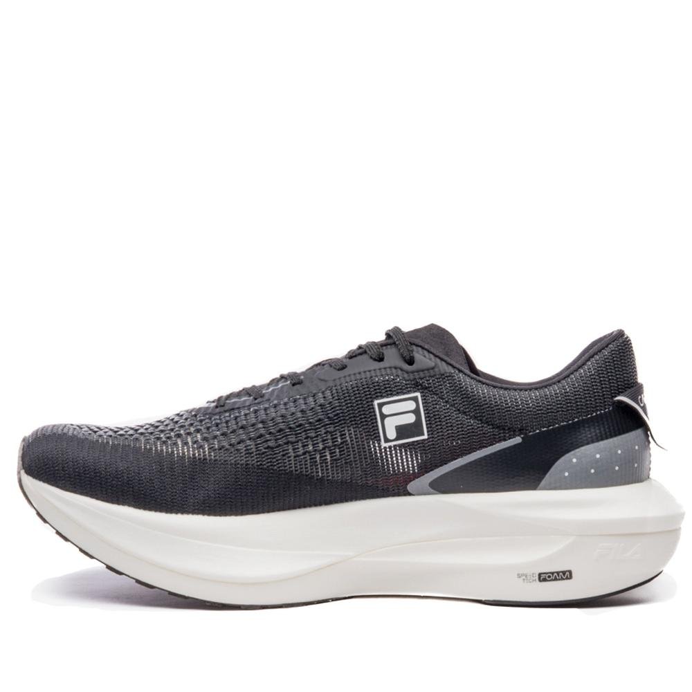 Tênis Masculino Running Fila Racer Carbon 3 Preto/Cinza Preto/Cinza 2