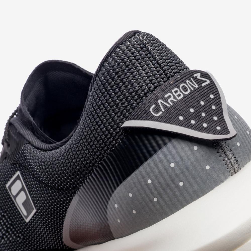 Tênis Masculino Running Fila Racer Carbon 3 Preto/Cinza Preto/Cinza 10