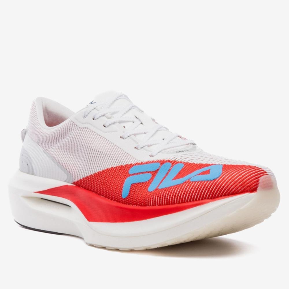 Tênis Masculino Running Fila Racer Carbon 3 Branco/Vermelho Branco/Vermelho 3