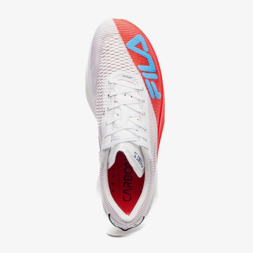 Tênis Masculino Running Fila Racer Carbon 3 Branco/Vermelho Branco/Vermelho 7