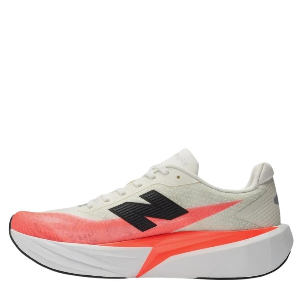 Tênis New Balance Masculino Running Rebel V5 Branco/Coral Branco/Coral 2