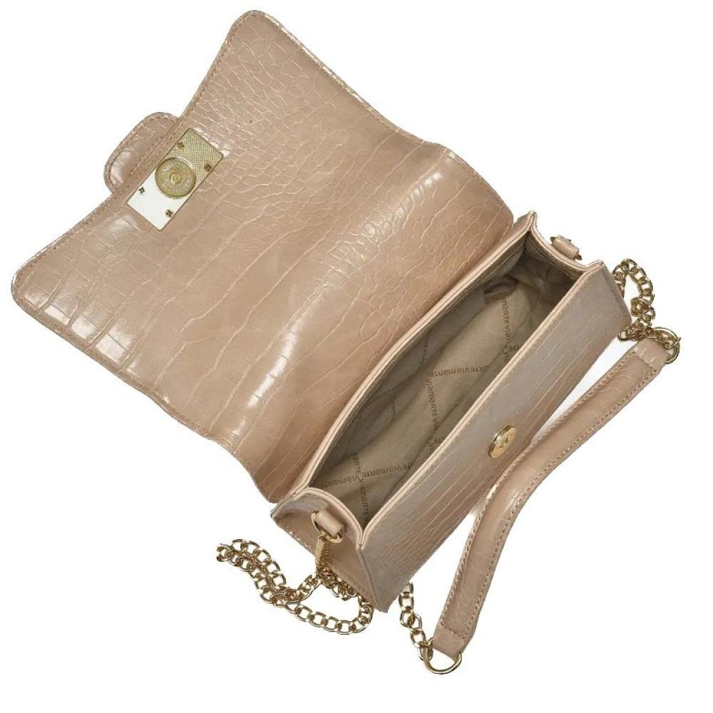 Bolsa Feminina Via Marte Shoulder Bag B2-720-01 Creme Creme 5