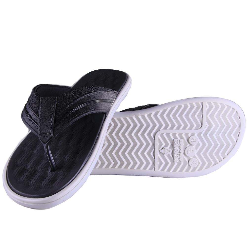 Chinelo Infantil Menino Cartago 12497 Cinza Preto Preto 4