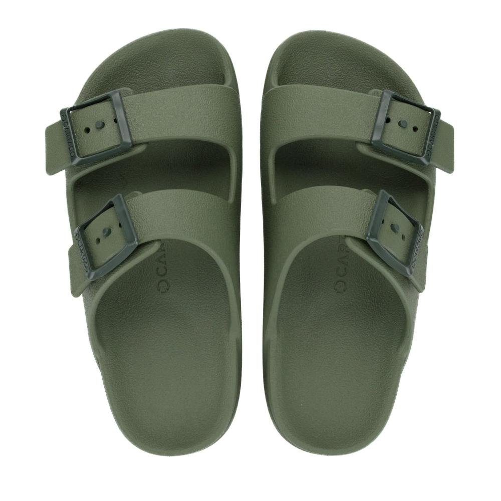 Chinelo Slide Infantil Masculino Cartago Torino 12566 Verde Verde 3