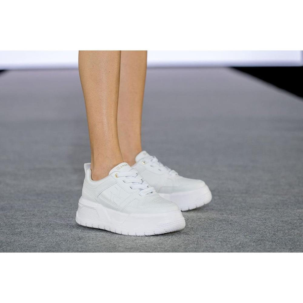 Tênis Casual Feminino Ramarim 25-76203 Branco/Branco Branco 4