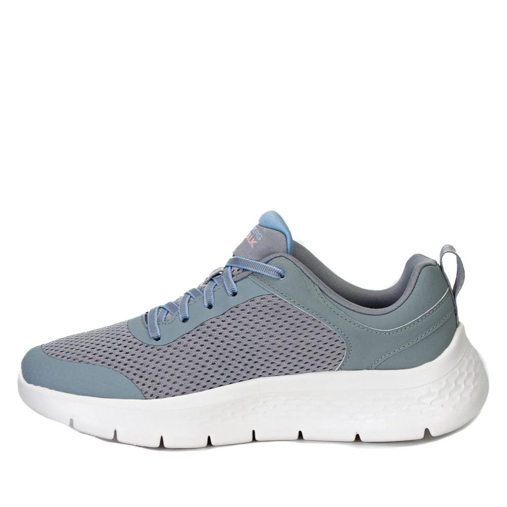 Tênis Feminino Skechers Go Walk 124817br Cinza Escuro Cinza/Azul 2