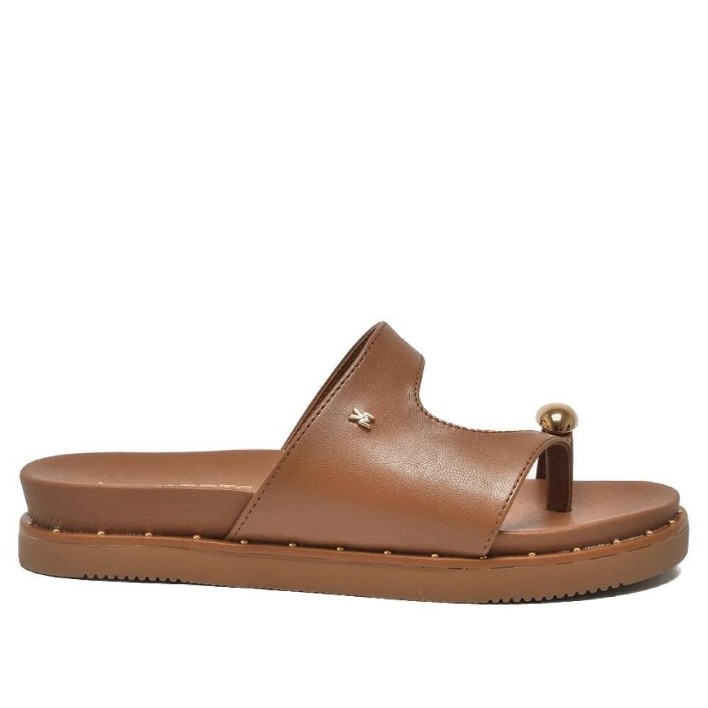 Sandália Feminina Via Marte 169-022 Caramelo