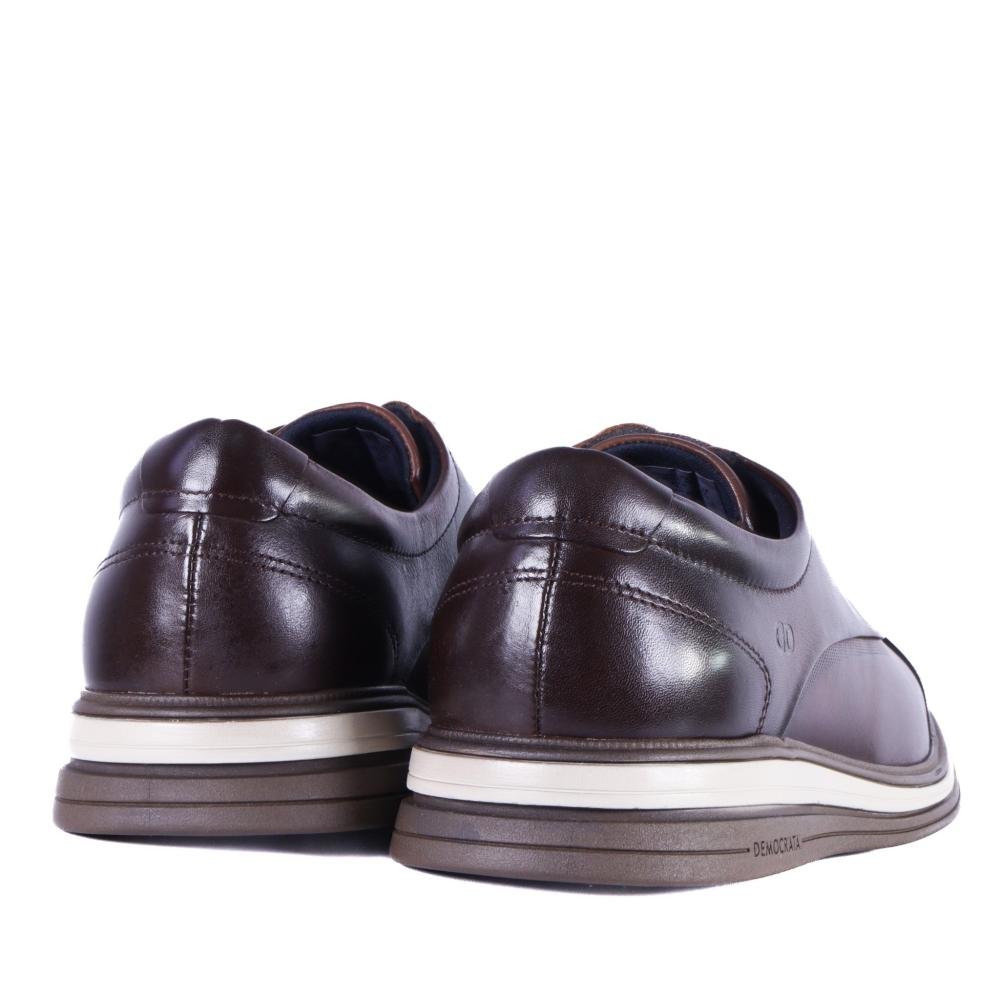 Sapato Masculino Hi-Soft Dune Democrata 298202 Tabaco Café 5