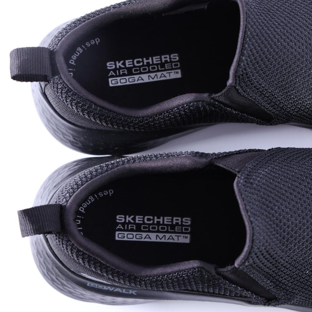 Tênis Masculino Skechers Slip On Go Walk Flex 894343br Preto Preto 5