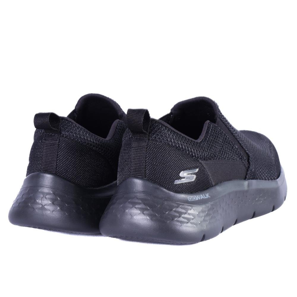 Tênis Masculino Skechers Slip On Go Walk Flex 894343br Preto Preto 6