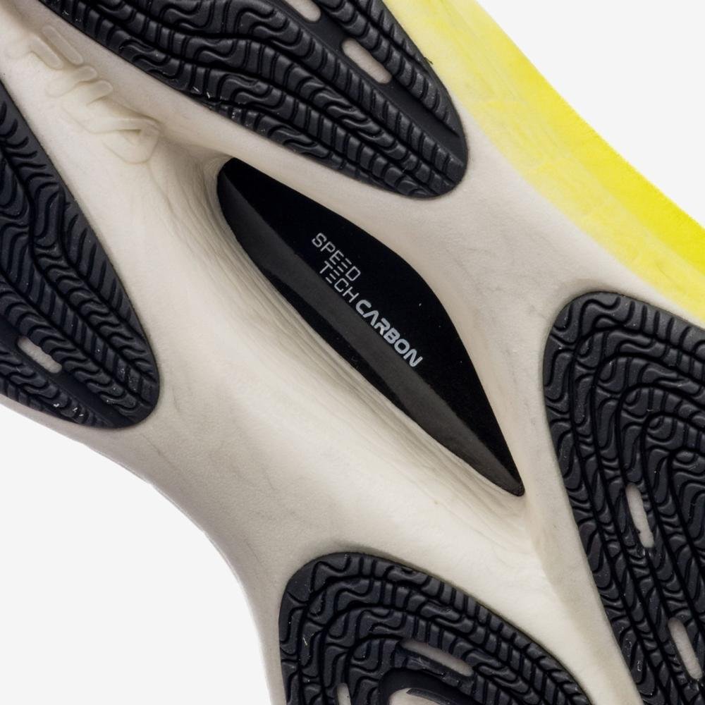 Tênis Unissex Running Fila Float Maxxi 2 Pro Branco/Verde Branco/Amarelo 5