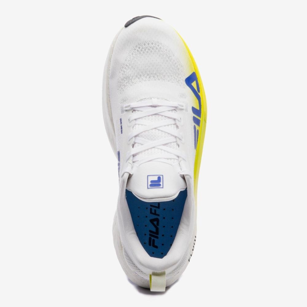 Tênis Unissex Running Fila Float Maxxi 2 Pro Branco/Verde Branco/Amarelo 4