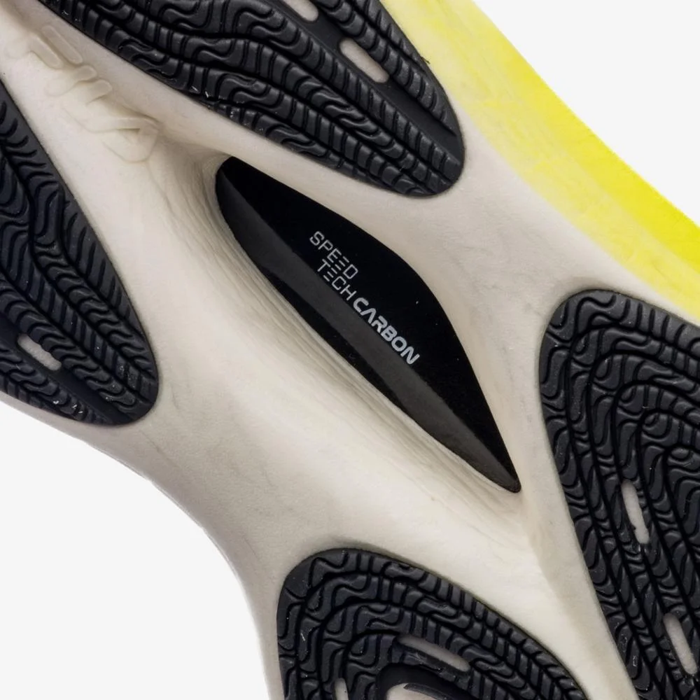 Tênis Unissex Running Fila Float Maxxi 2 Pro Branco/Verde Branco/Amarelo 5