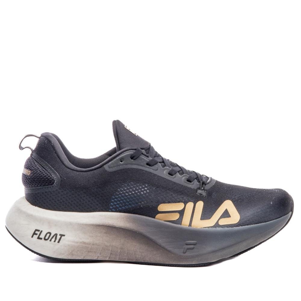 Tênis Masculino Running Fila Float Maxxi 2 Pro Preto/Grafite