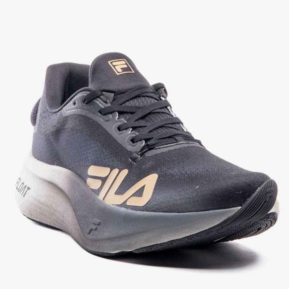 Tênis Masculino Running Fila Float Maxxi 2 Pro Preto/Grafite Preto 3