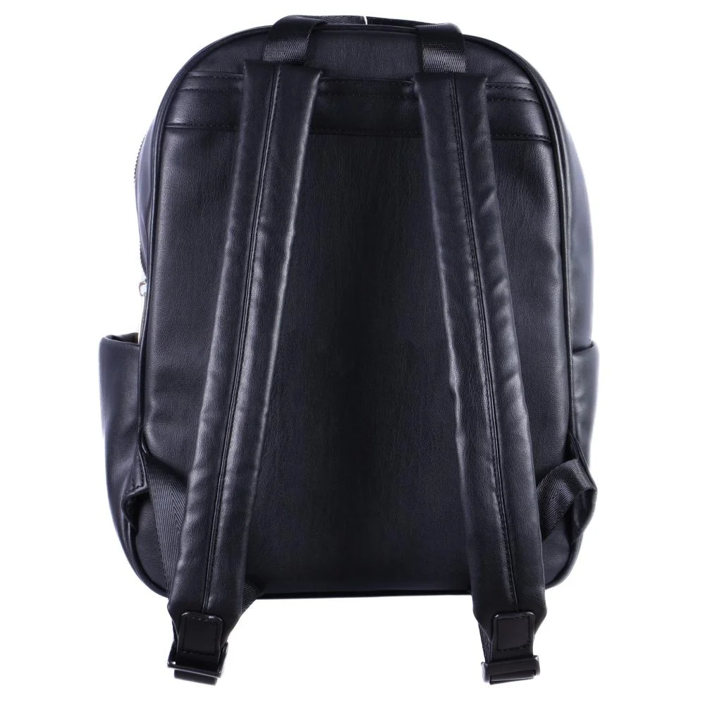 Mochila Feminina Via Marte Matelassê B2-723-01 Preto Preto 4