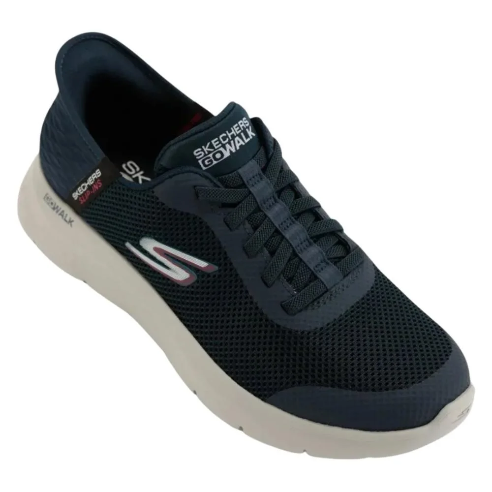 Tênis Masculino Skechers Hands Free Slip-ins 216324 Marinho Preto 2