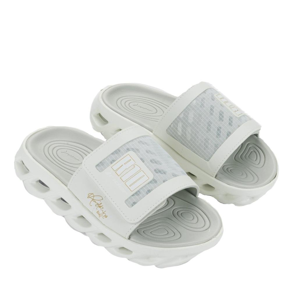 Chinelo Slide Masculino Rider R Power R10 12583 Branco/Cinza Branco 2