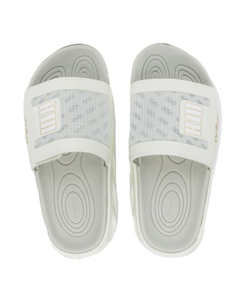 Chinelo Slide Masculino Rider R Power R10 12583 Branco/Cinza Branco 3